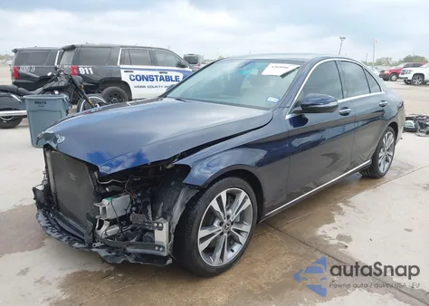 2019 Mercedes-Benz C 300 from USA, damaged, VIN 55SWF8DB6KU287544
